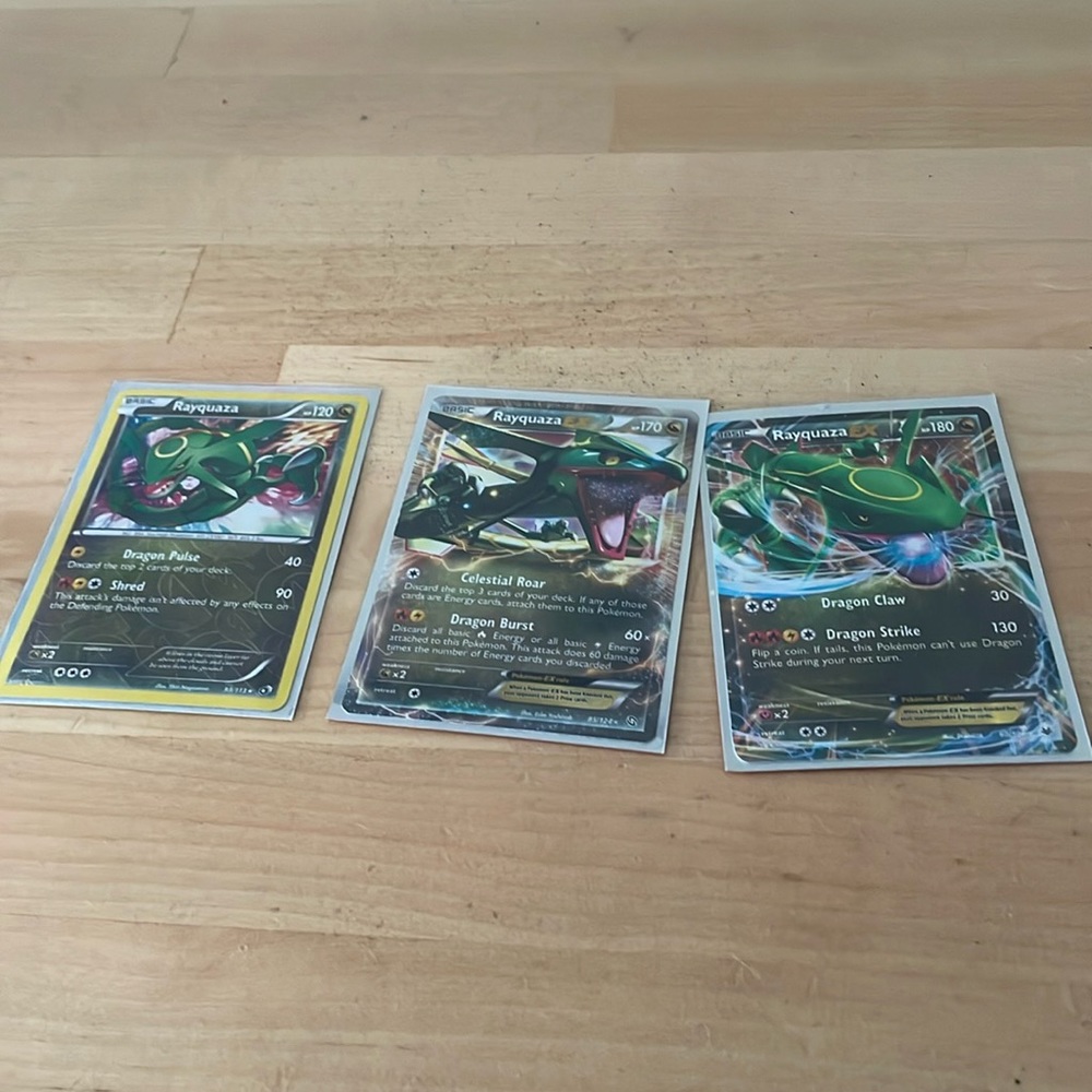 Rayquaza Pokémon lot